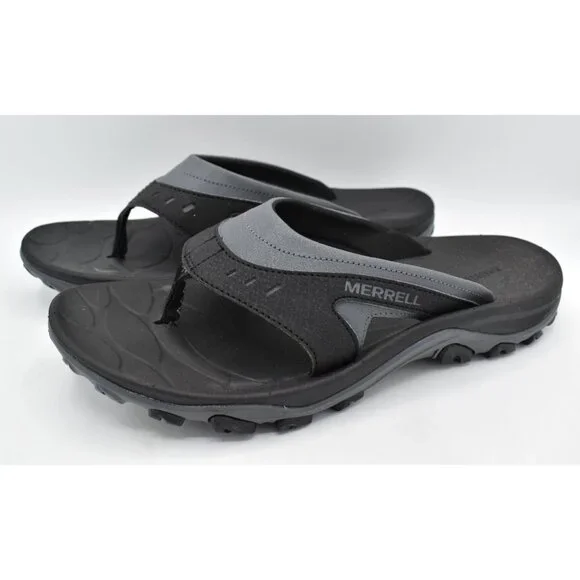 Merrell Shoes Merrell Mens Size Huntington Sport Black Flip